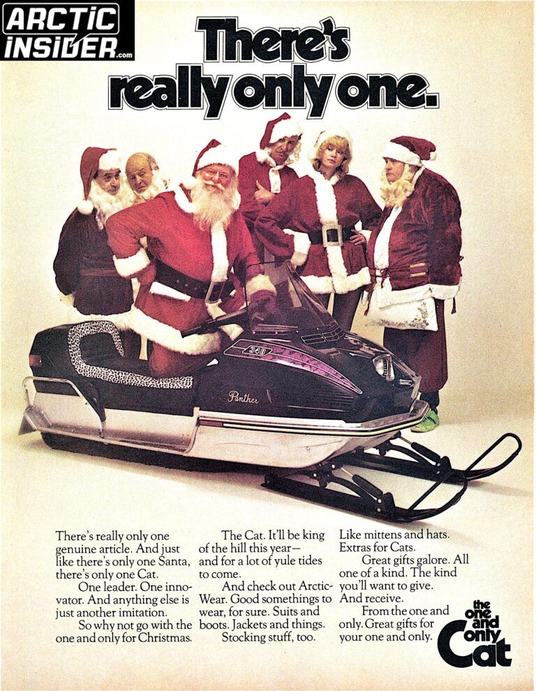 1974 ARCTIC CAT THERE’S REALLY ONLY ONE AD