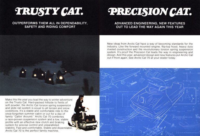 1970 ARCTIC CAT PRECISION CAT AD