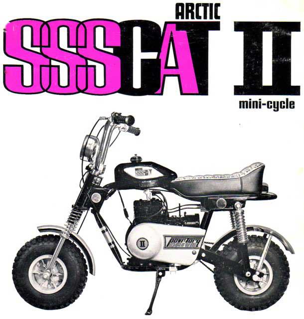 1970 ARCTIC CAT SSSCAT II MINI BIKE AD