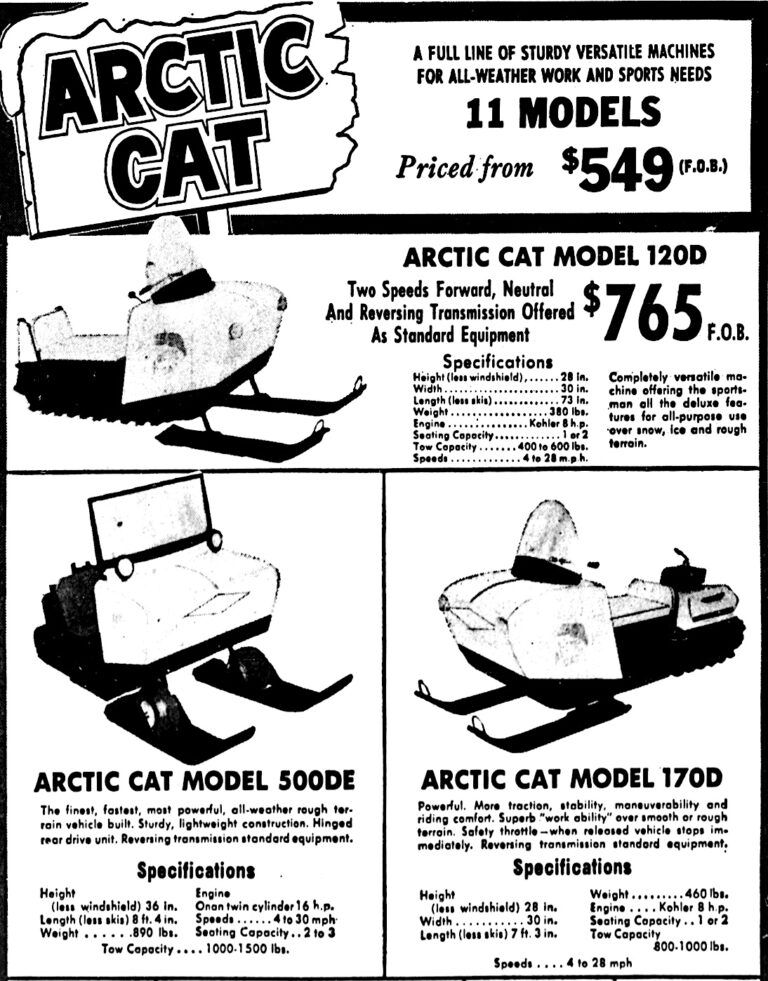 1965 ARCTIC CAT AD
