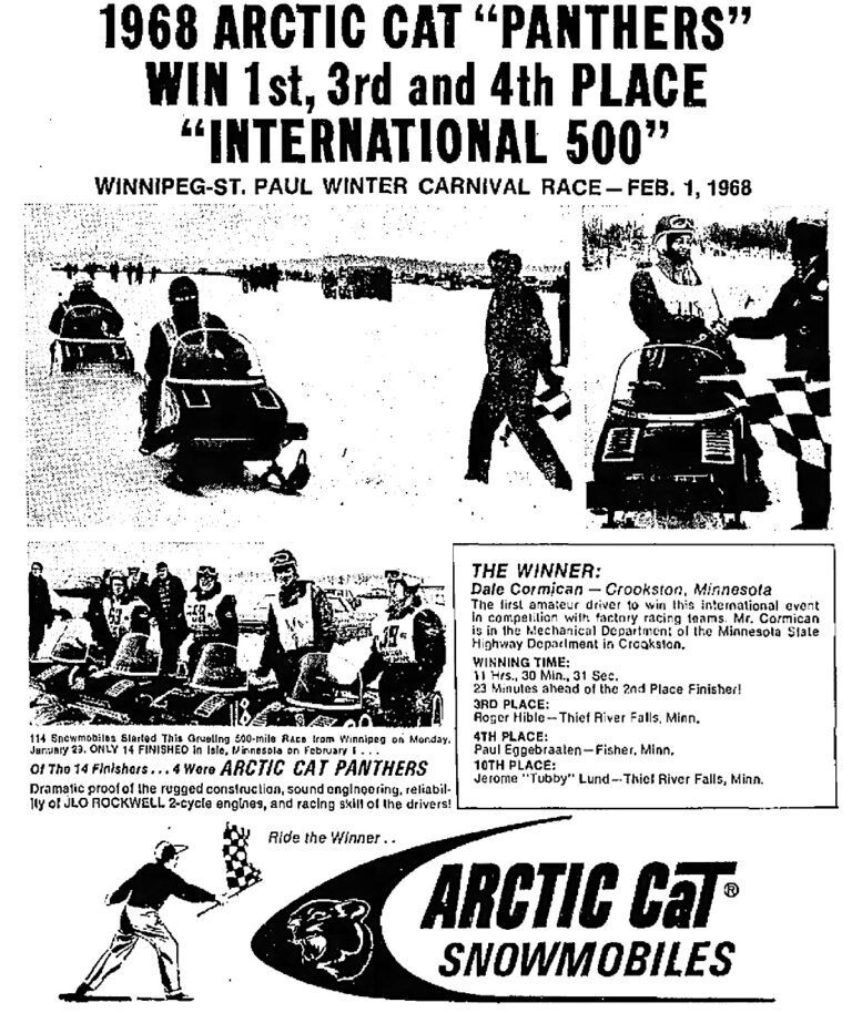 1968 ARCTIC CAT PANTHER AD