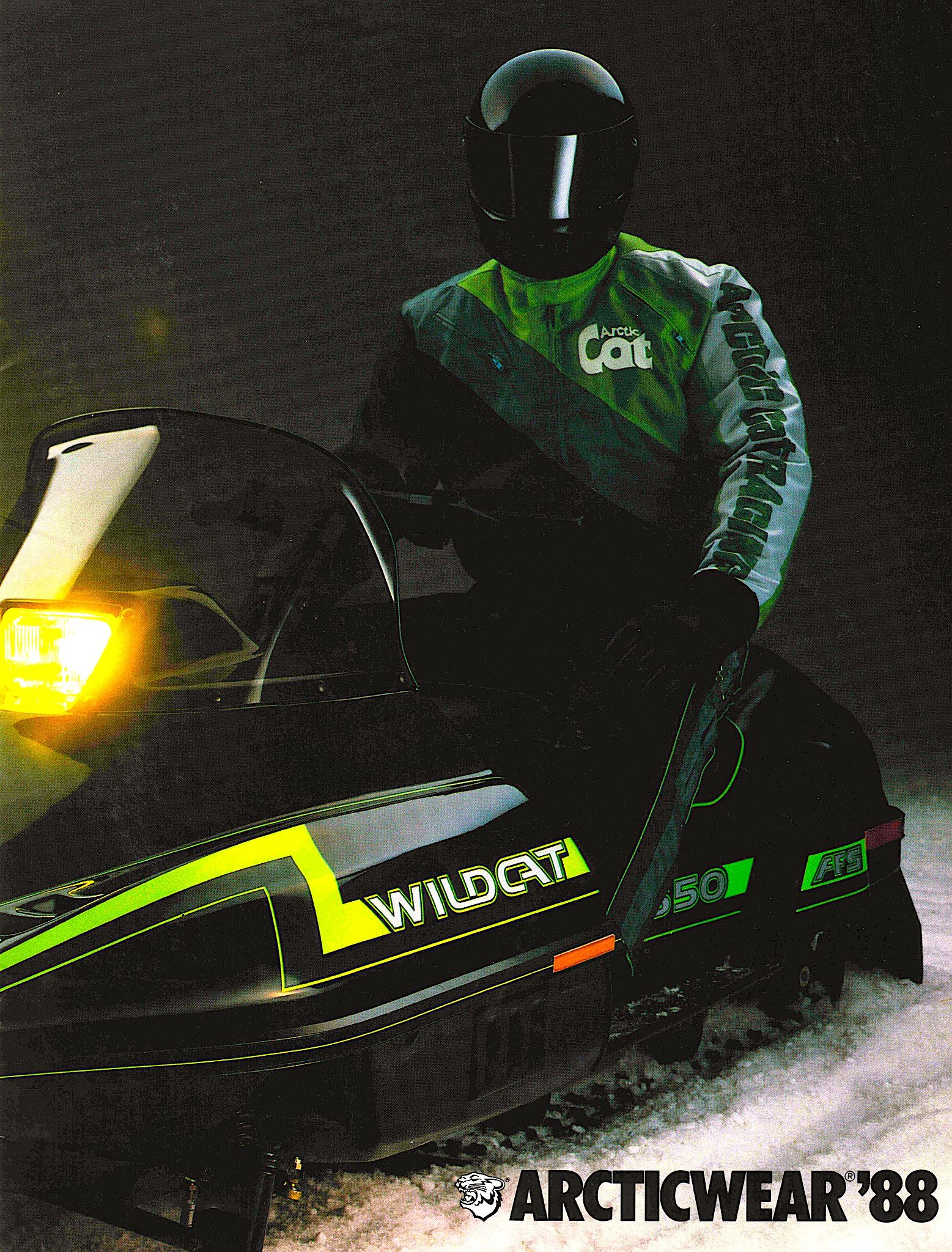 1988 ARCTIC CAT ARCTICWEAR BROCHURE ArcticInsider