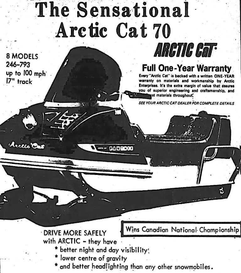 1970 ARCTIC CAT PANTHER AD
