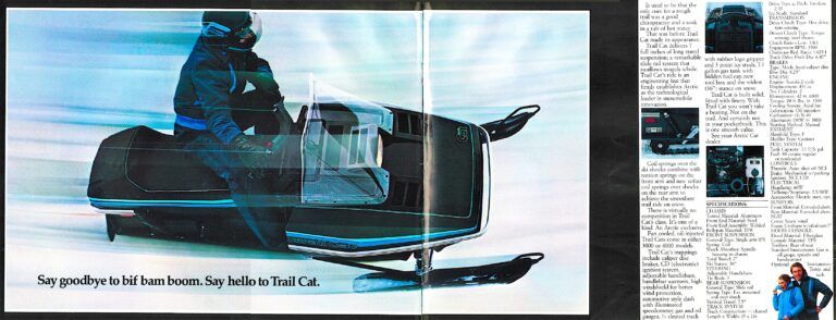 1981 ARCTIC CAT TRAIL CAT BROCHURE
