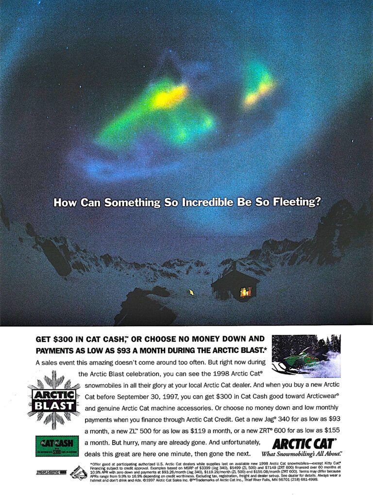 1998 ARCTIC CAT AD