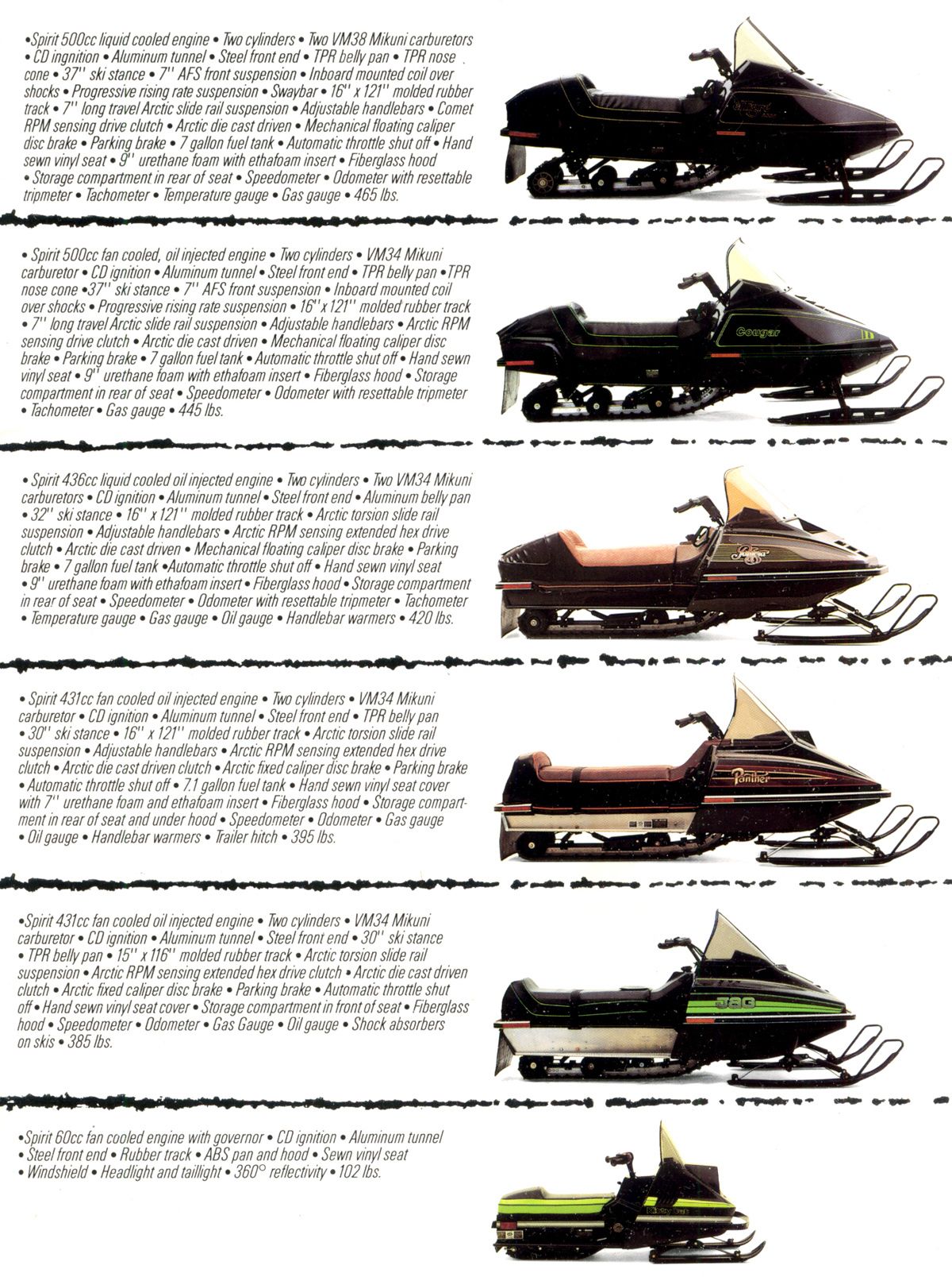 1985 ARCTIC CAT BROCHURE ArcticInsider