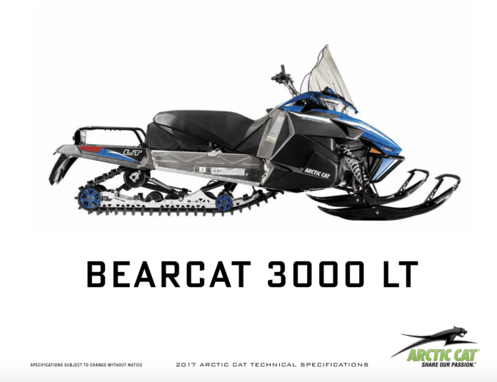 2017 ARCTIC CAT BEARCAT 3000 LT MEDIA KIT PDF ArcticInsider