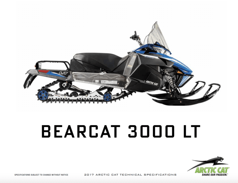 2017 ARCTIC CAT BEARCAT 3000 LT MEDIA KIT PDF