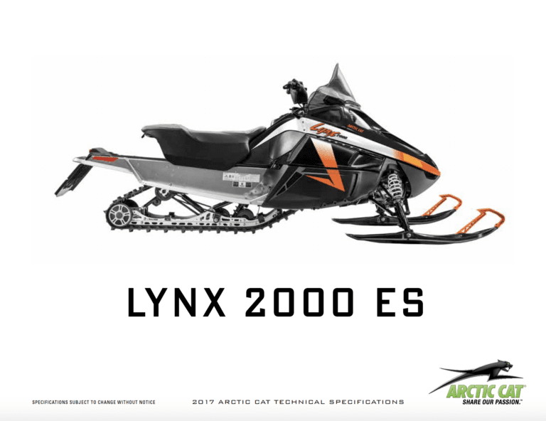 2017 ARCTIC CAT LYNX 2000 MEDIA KIT PDF