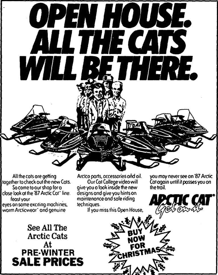 1987 ARCTIC CAT AD
