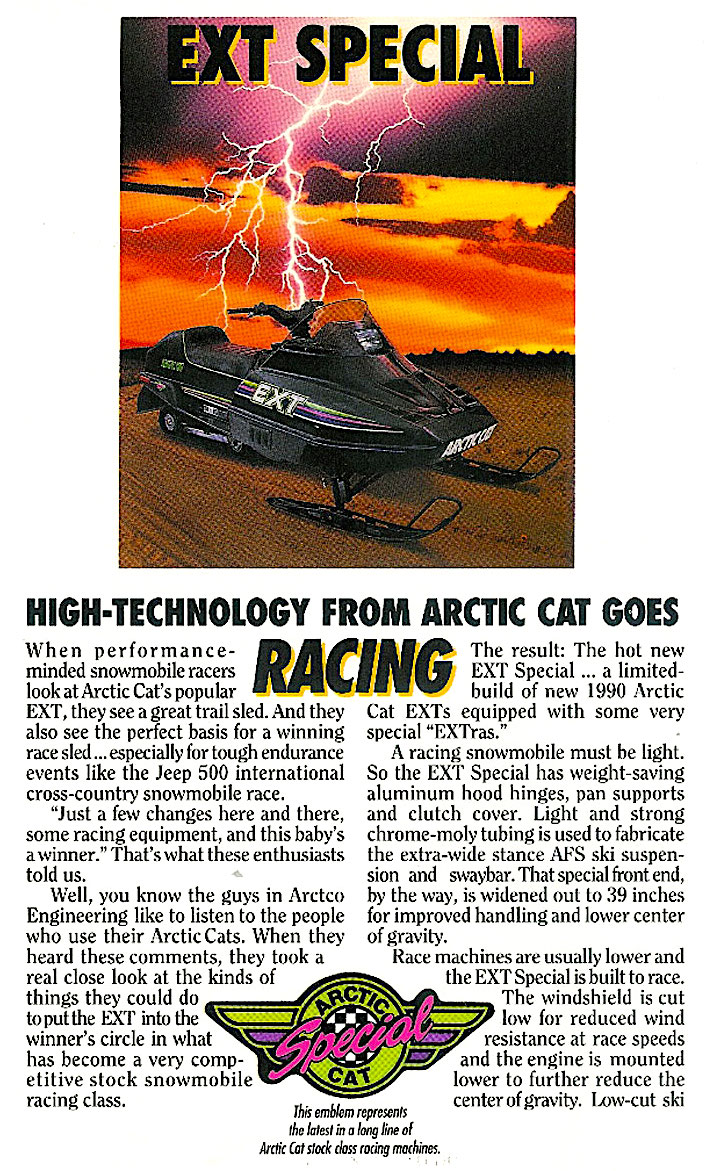 1990 ARCTIC CAT AD