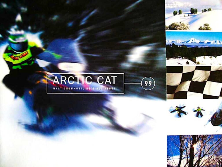 1999 ARCTIC CAT BROCHURE