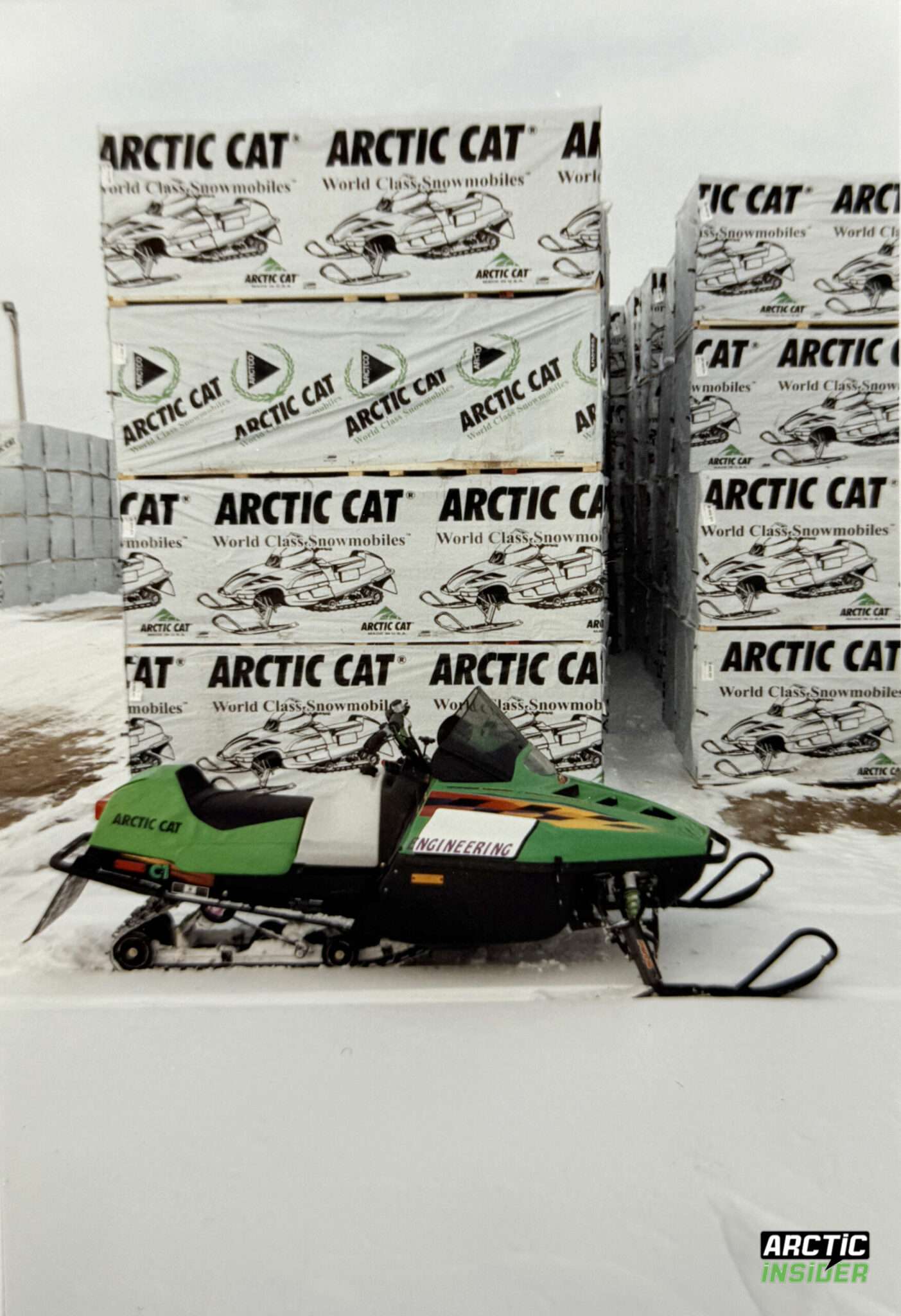 The First True Snocross Chassis - 1998 Arctic Cat ZR 440 Sno Pro